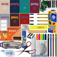 Wyprawka szkolna zeszyty tematyczne klasa 4 5 6 + plan lekcji