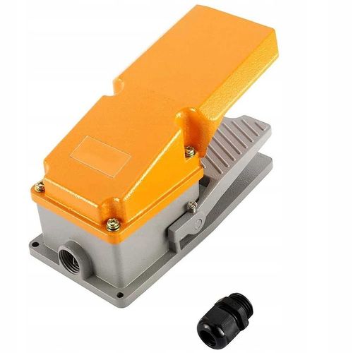 Wyłącznik nożny włącznik przycisk pedał z osłoną NO NC 380V 10A na Arena.pl