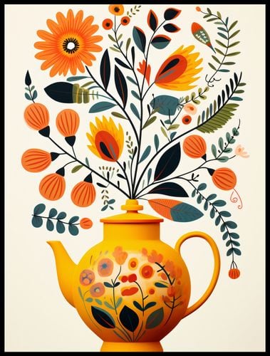 Plakat 60x80cm Bujna Herbata na Arena.pl