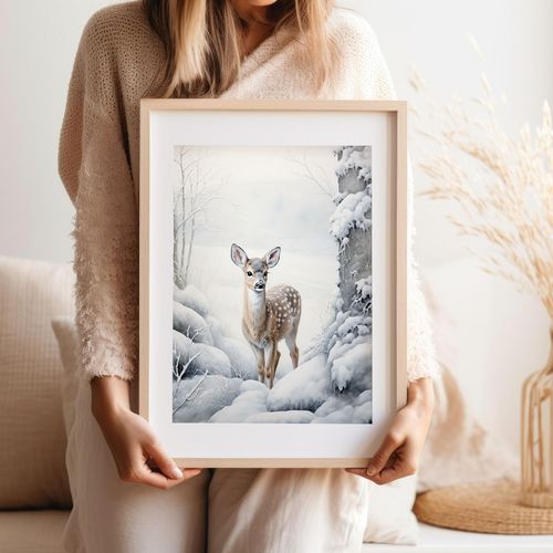 Plakat sarna sarenka 40x50 cm na Arena.pl