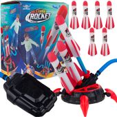 TG77431 RAKIETA ZABAWKOWA WYRZUTNIA RAKIET PIANKOWYCH Z POMPKĄ DLA DZIECI