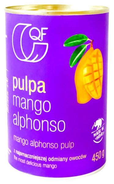 Pulpa z mango alphonso 450g - QF zdjęcie 1