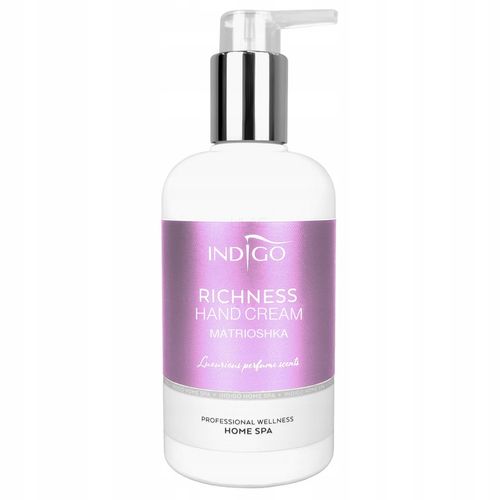 Krem do Rąk Indigo Matrioshka Zapachowy Nawilża Chroni Spa 300 ml na Arena.pl