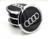 AUDI DEKIELKI na felgi zaślepki felg KAPSLE kołpaczki AUDI 69mm 4szt.