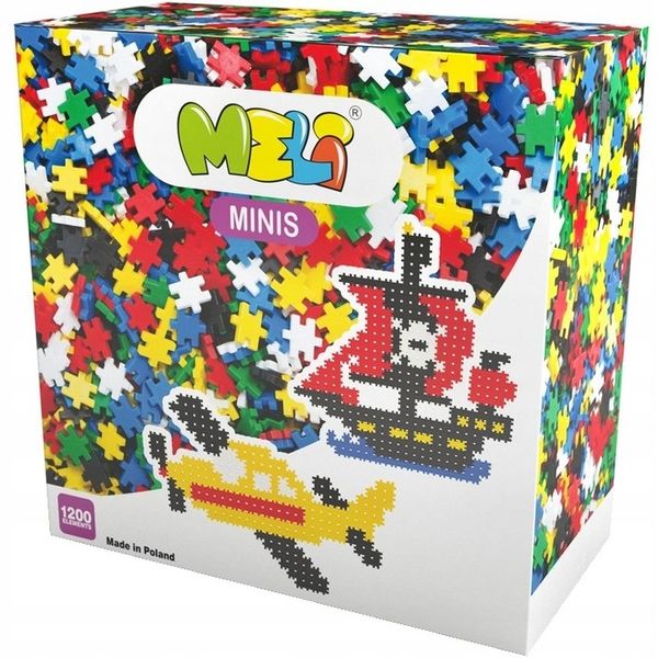 KLOCKI KONSTRUKCYJNE Wafle MELI Minis 1200 elem. zdjęcie 10