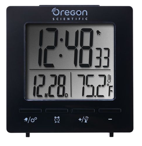 Budzik Oregon RM511-BK Alarm Termometr DCF77 na Arena.pl