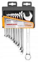 PŁASKO OCZKOWE KLUCZE 6-22 mm 12 ELEMENTÓW SOLIDNE ZESTAW RICHMANN C6343