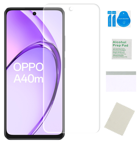 Folia ochronna do OPPO A40M hydrożelowa trwała na ekran mocna cienka TPU na Arena.pl
