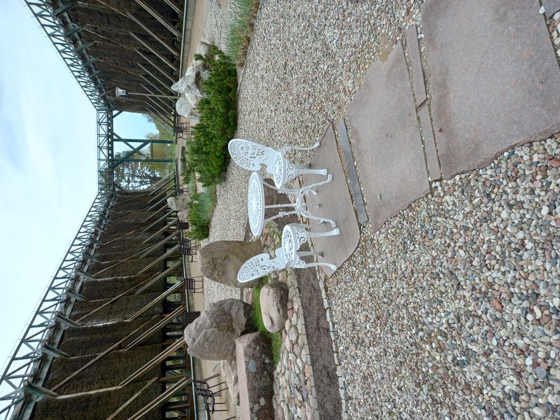 Meble ogrodowe żeliwne 1x stół56fi +2x krzesło zdjęcie 3