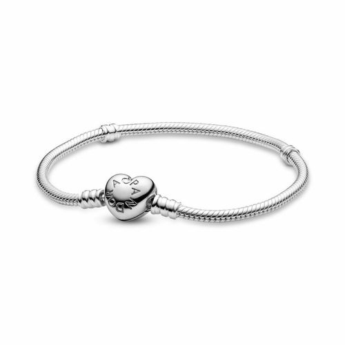 Bransoletka Damska Pandora HEART CLASP SNAKE CHAIN BRACELET na Arena.pl