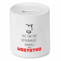 Dla Drwala Prezent Skarbonka Nic Tak Nie Denerwuje Z Nadrukiem Ze Zdjęciem
