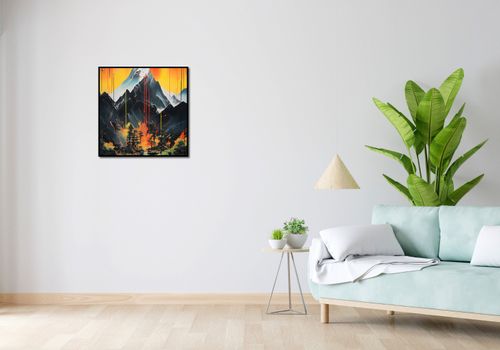 Plakat 60x60cm Górska Alchemia na Arena.pl