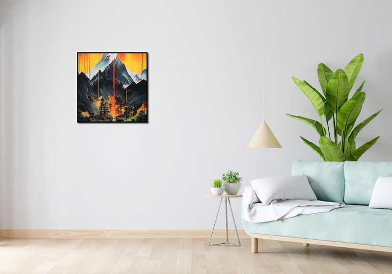 Plakat 60x60cm Górska Alchemia zdjęcie 4