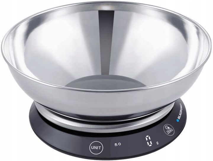 Waga kuchenna z misą Blaupunkt do 5kg 1g 3xAAA zdjęcie 1