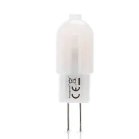 Żarówka LED G4 1,3W=12W 120lm ciepła DC12V mleczna energooszczędna do salonu