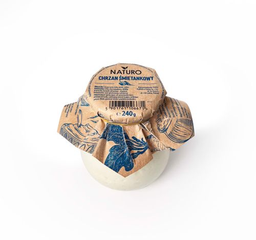 PolBioEco Chrzan śmietankowy 240 g na Arena.pl
