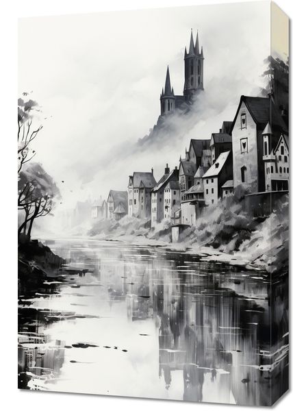 Obraz 40x60cm Mglisty Refleks zdjęcie 1