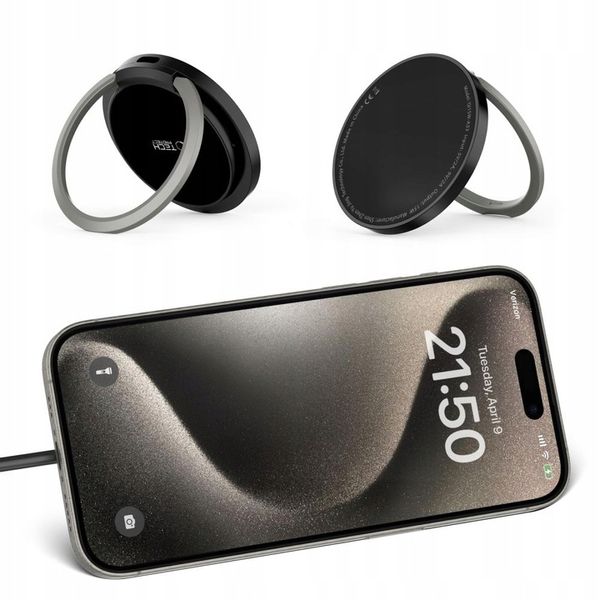 ŁADOWARKA INDUKCYJNA DO MAGSAFE USB-C 15W Z PODSTAWKĄ NA IPHONE 12 13 14 15 zdjęcie 6