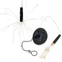 LAMPA SOLARNA 90 LED WISZĄCA FAJERWERKI DMUCHAWIEC