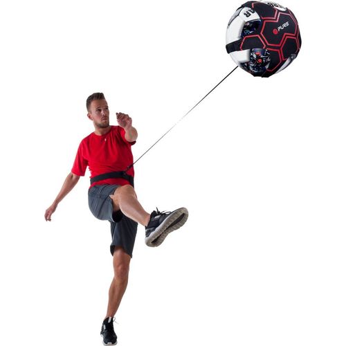 TRENAŻER DO PIŁKI NOŻNEJ Z GUMĄ BLACK RED PURE 2 IMPROVE na Arena.pl