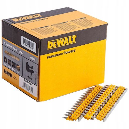 DEWALT DCN8901020 GWOŹDZIE NA TAŚMIE DO GWOŹDZIARKI DCN890 2.6x20mm na Arena.pl
