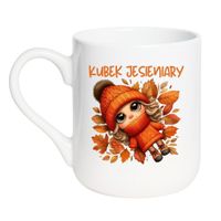 KUBEK "KUBEK JESIENIARY" Wzór - Elegant Coffee 330 ml