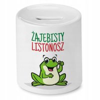 Skarbonka Dla Listonosza Żajebisty Listonosz Z Nadrukiem Ze Zdjęciem