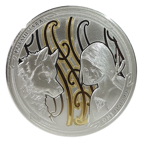 Maui i Pierwszy Pies: Zestaw 2 monet 2 x 1 uncja Srebra 2020 Proof na Arena.pl