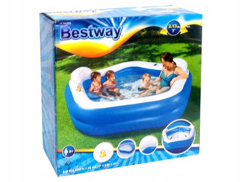 Dmuchany basen - Bestway 69x206x213cm - 575L na Arena.pl