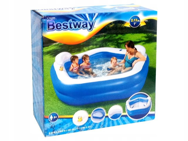 Dmuchany basen - Bestway 69x206x213cm - 575L zdjęcie 2
