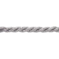 Sznur metalizowany Fi - 9 / F (1mb) SREBRNY