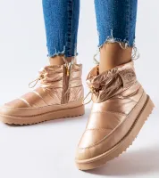 Złote śniegowce Lee Cooper LCJ-23-44-1965L 39