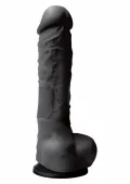 ns novelties pleasures dildo 8 inch silikonowy model z przyssawką czarny