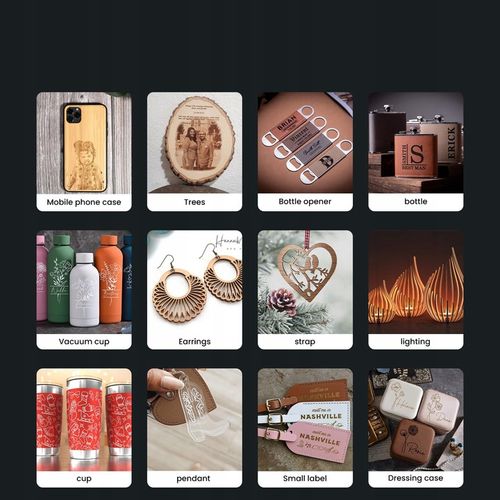 Grawerka laserowa Micro Desktop 10000mm/min SCULPFUN iCube Pro 5W 130*130mm na Arena.pl