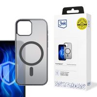 apple iphone 15 - 3mk frosty magcase black