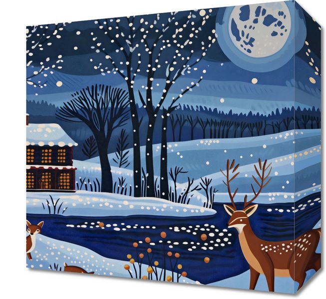 Obraz 30x30cm Przyszła Zima zdjęcie 1