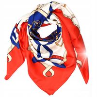Chusta damska apaszka pod szyję lekka elegancka