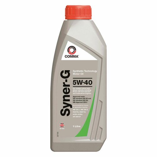 5W40 Comma Syner-G olej syntetyczny - 1L na Arena.pl