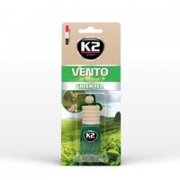 K2 Vento Zielona Herbata 8 ml — elegancki odświeżacz samochodowy