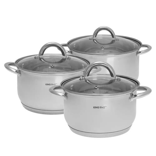 kinghoff zestaw garnków 6 elem. kh-4447 na Arena.pl
