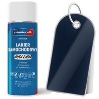 lakier samochodowy spray audi lx5h / 2d2d navarrablau metalik 400ml