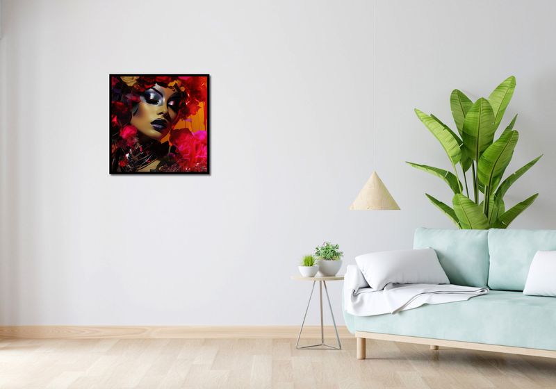 Plakat 60x60cm Kwiecista Diva zdjęcie 4