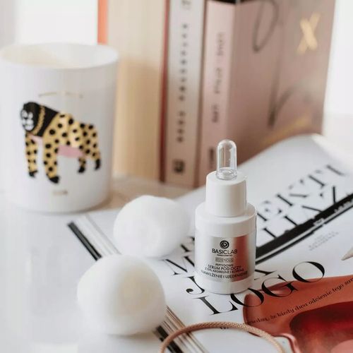 BasicLab Serum peptydowe pod oczy nawilżenie i ujędrnienie 15 ml na Arena.pl