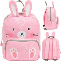 MAŁY PLECAK Z KRÓLICZKIEM PRZEDSZKOLE WYCIECZKA DZIEWCZYNKI KRÓLIK RABBIT