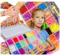 Duży zestaw gumek gumki do robienia bransoletek krosno 6600+ prezent xxl