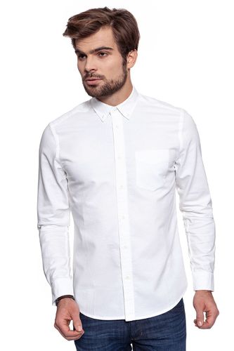 WRANGLER LS BUTTON DOWN SHIRT WHITE W5874BM12 S na Arena.pl