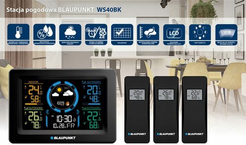 STACJA POGODOWA WS40BK BLAUPUNKT na Arena.pl