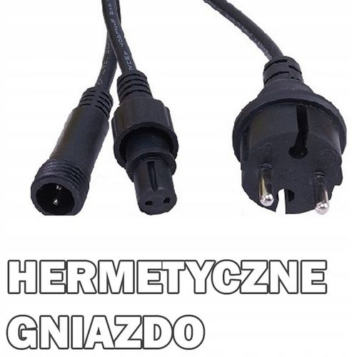 Lampki SOPLE Zewnętrzne GRUBE 100 LED 4,25m ZIMNE BIAŁE + FLASH + Gniazdo na Arena.pl