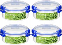 Pojemnik na Żywność Sistema Klip It 4szt 300ml