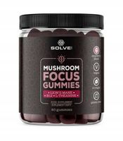 SOLVE LABS Mushroom Focus Gummies (żelki)
